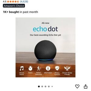 Amazon Echo Dot - Charcoal